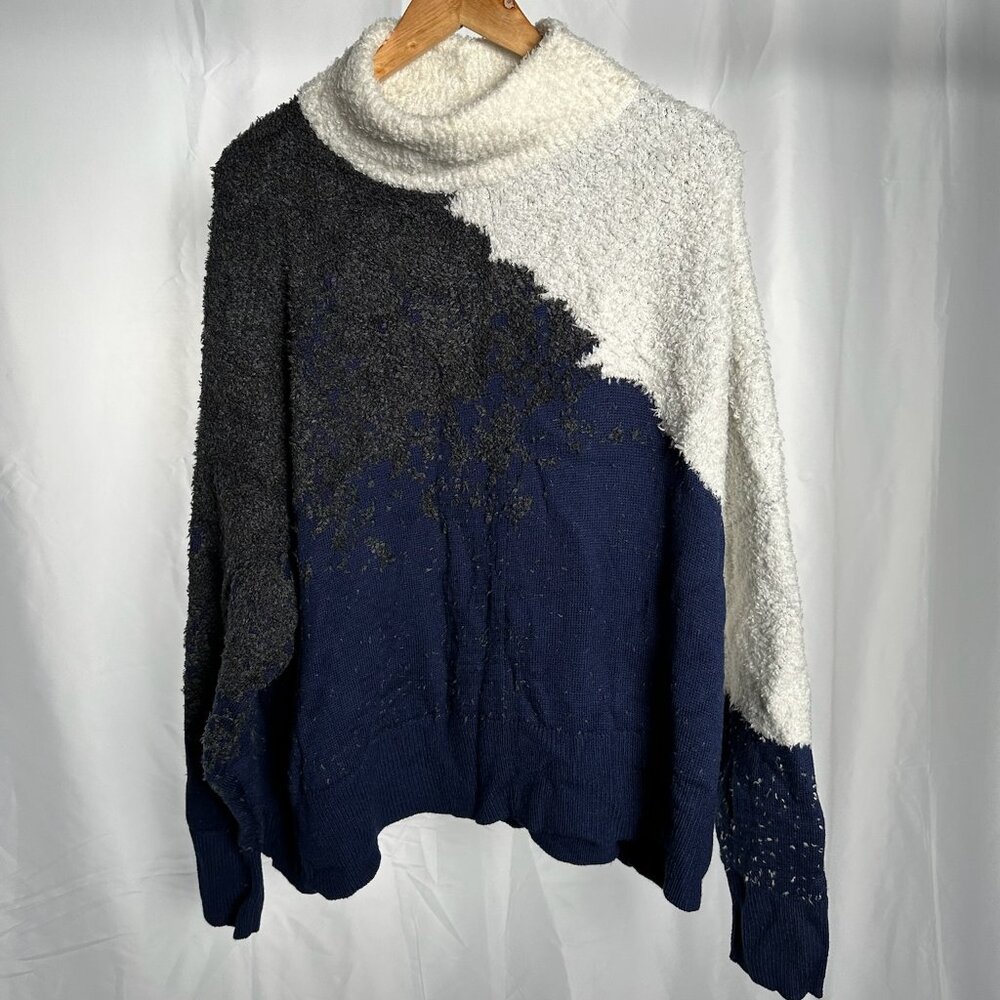 Lululemon Ombre Knit Textured Turtleneck Sweater Size 20 NWOT